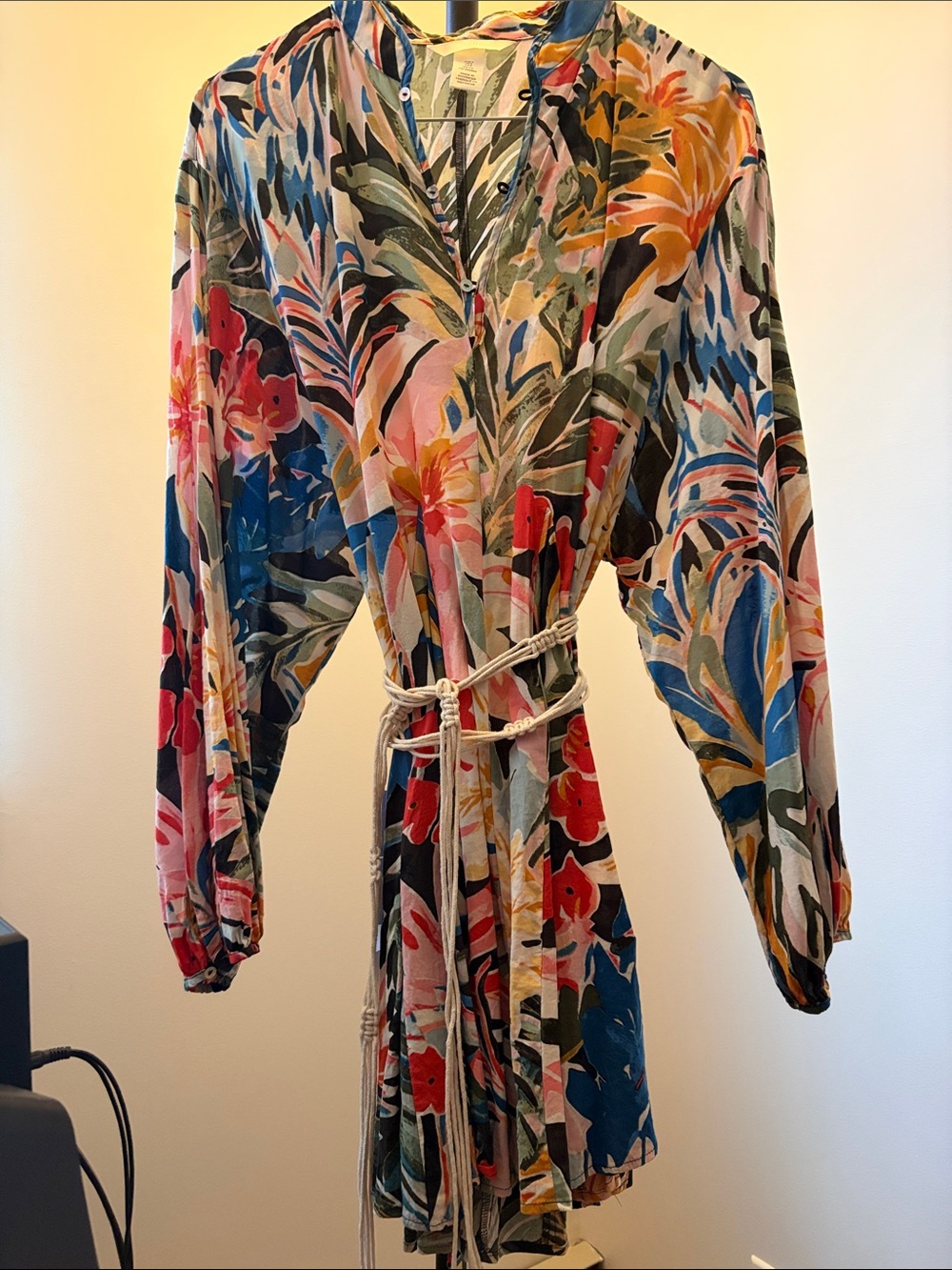 H&M Long Sleeve Colorful Dress